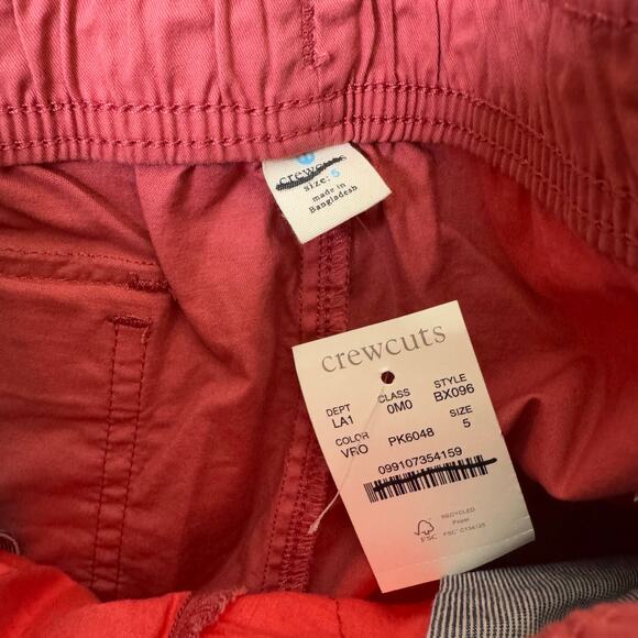 Crewcuts Boys Stretch Twill Pier Shorts US Boy's 5 New - Picture 4 of 6